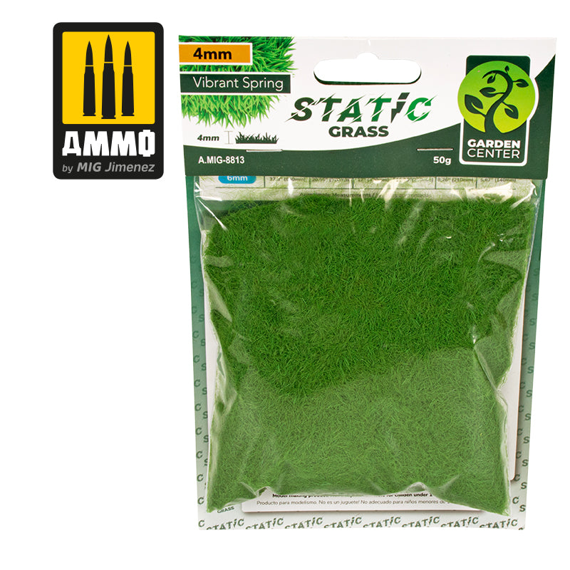Ammo by MIG Dioramas - Static Grass - Vibrant Spring – 6mm