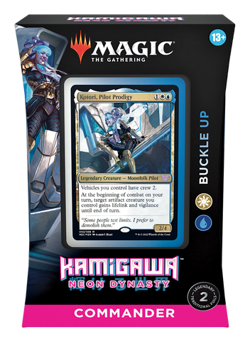 Magic Kamigawa Neon Dynasty Commander Deck Buckle Up