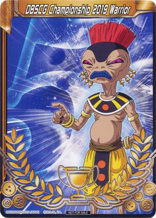 DBSCG Championship 2019 Warrior (Merit Card) - Universe 5 "Arak" [5]