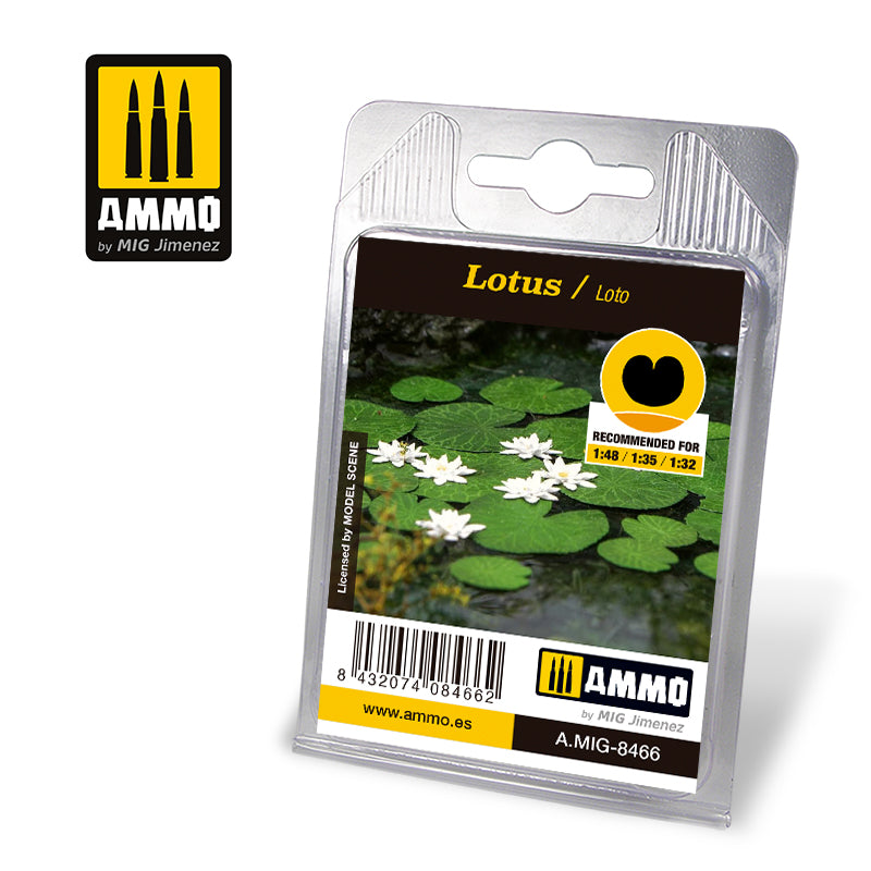 Ammo by MIG Dioramas - Laser Cut Plants - Lotus