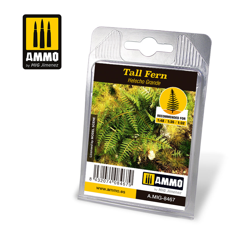 Ammo by MIG Dioramas - Laser Cut Plants - Tall Fern