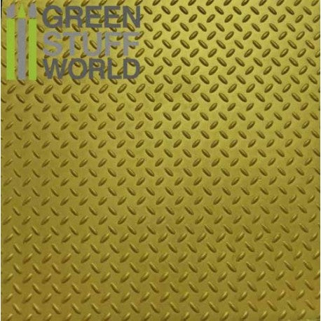 ABS Plasticard - Thread DIAMOND Textured Sheet - A4 - Green Stuff World