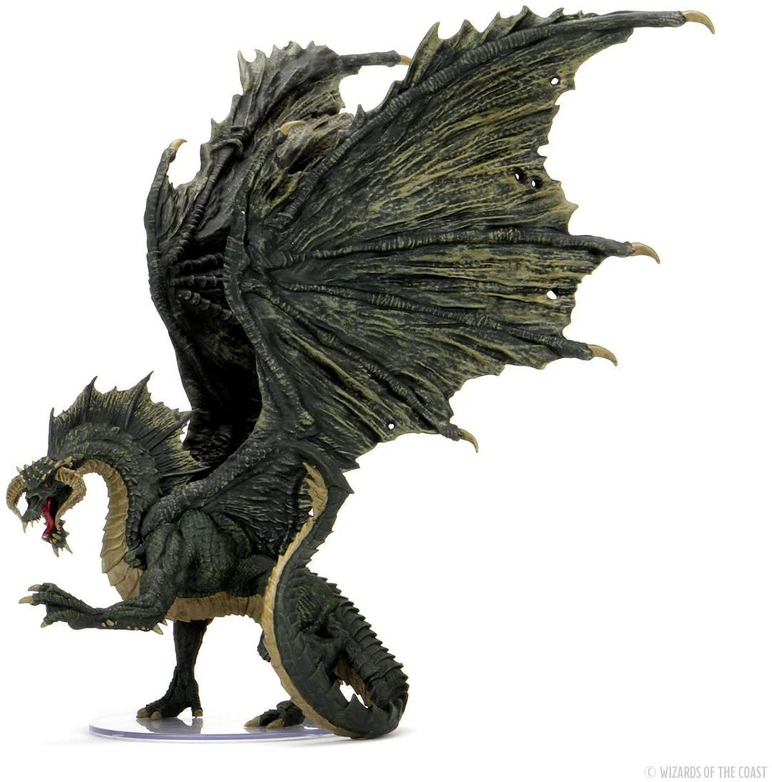 Icon of the Realms Adult Black Dragon