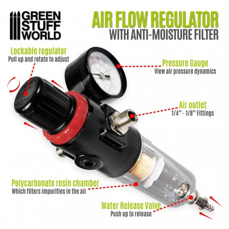 Airbrush Air Flow Regulator - Green Stuff World