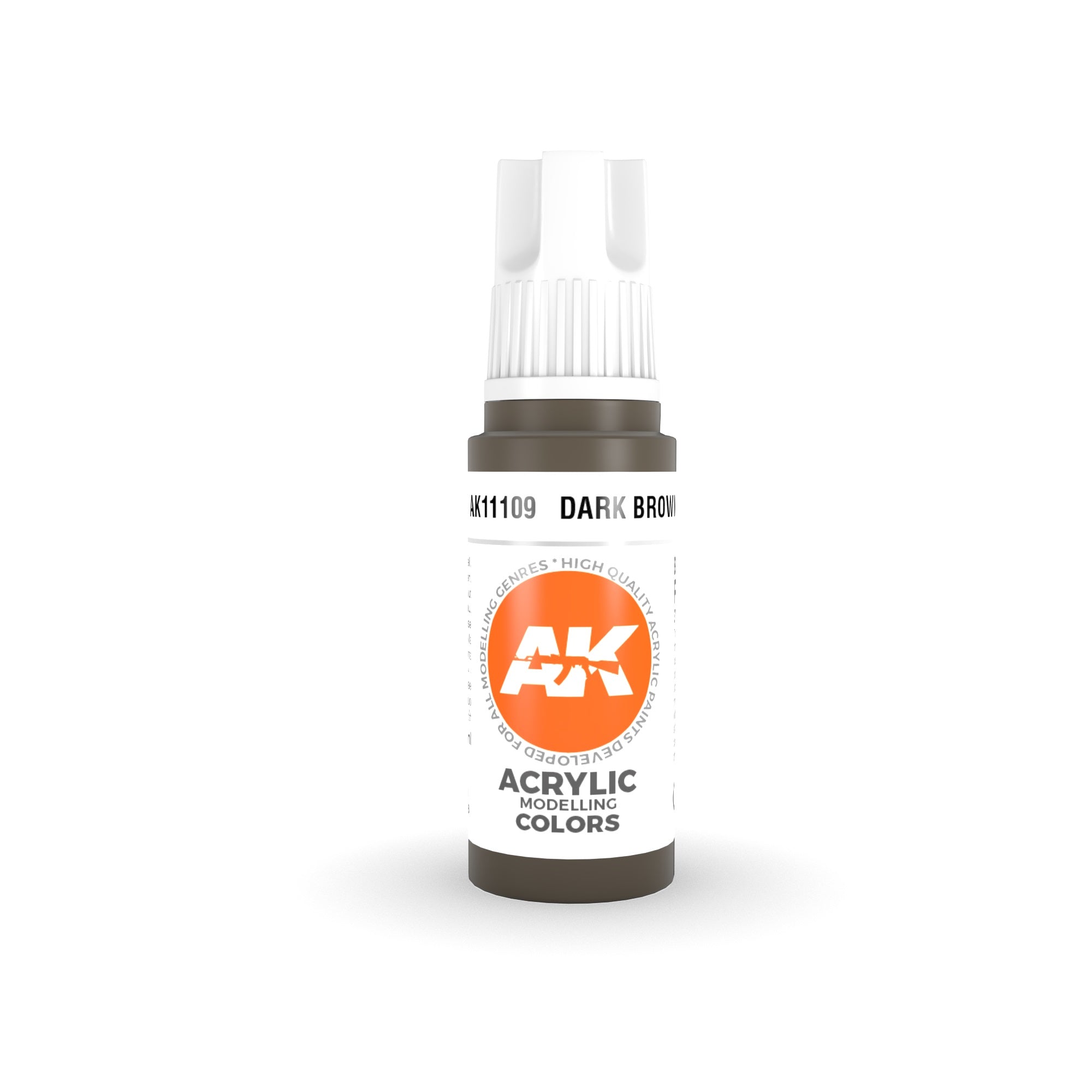 AK Interactve 3Gen Acrylics - Dark Brown 17ml