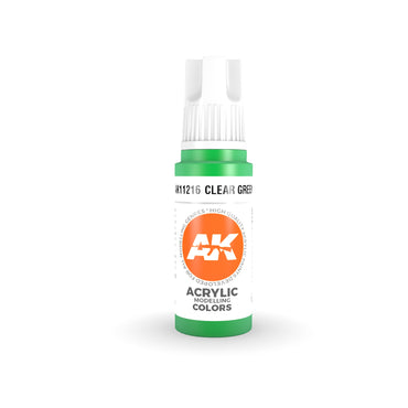 AK Interactve 3Gen Acrylics - Clear Green 17ml