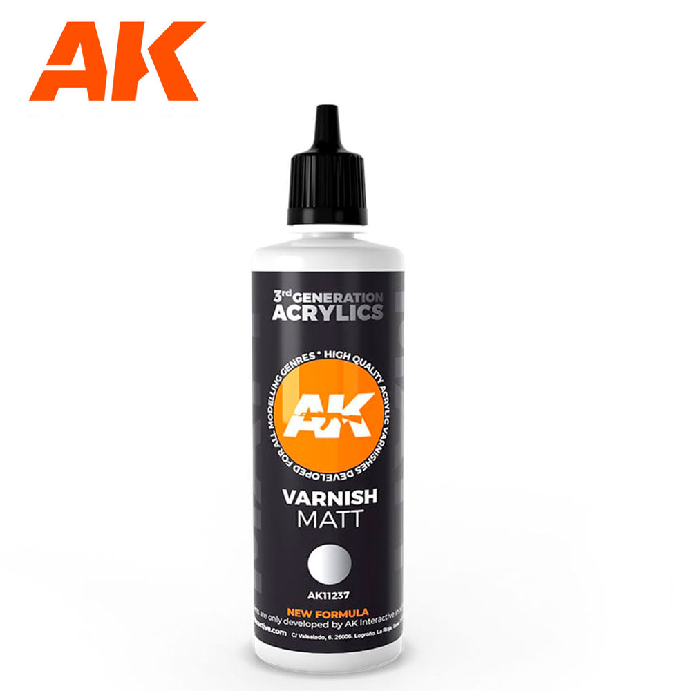 AK Interactive 3Gen Varnish - Matt Varnish 100 ml