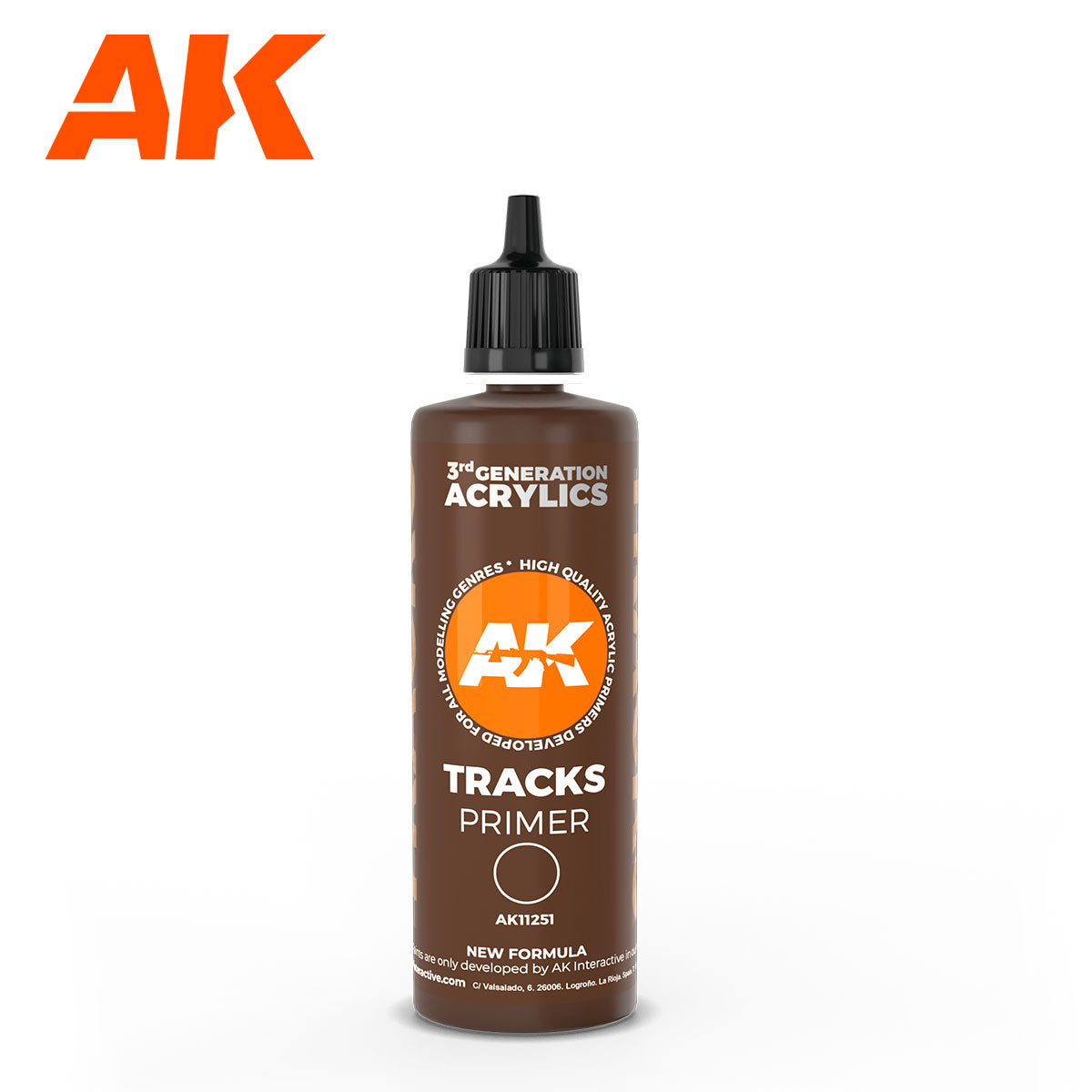 AK Interactive 3Gen Primers - Tracks surface Primer 100ML