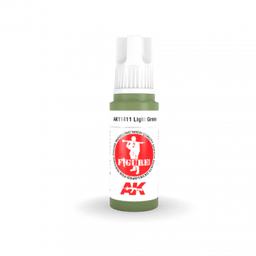 AK Interactive 3Gen Figures Acrylics - Light Green 17ml