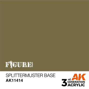 AK Interactive 3Gen Figures Acrylics - Splittermuster Base 17ml