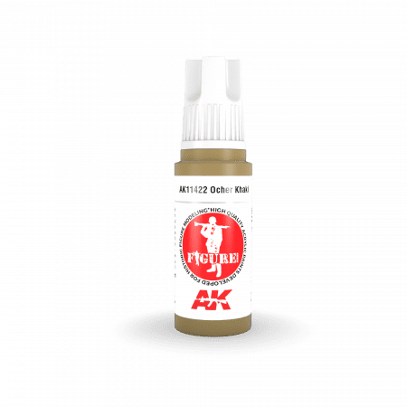 AK Interactive 3Gen Figures Acrylics - Ocher Khaki 17ml