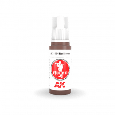 AK Interactive 3Gen Figures Acrylics - Red Brown 17ml