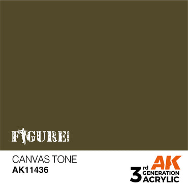 AK Interactive 3Gen Figures Acrylics - Canvas Tone 17ml