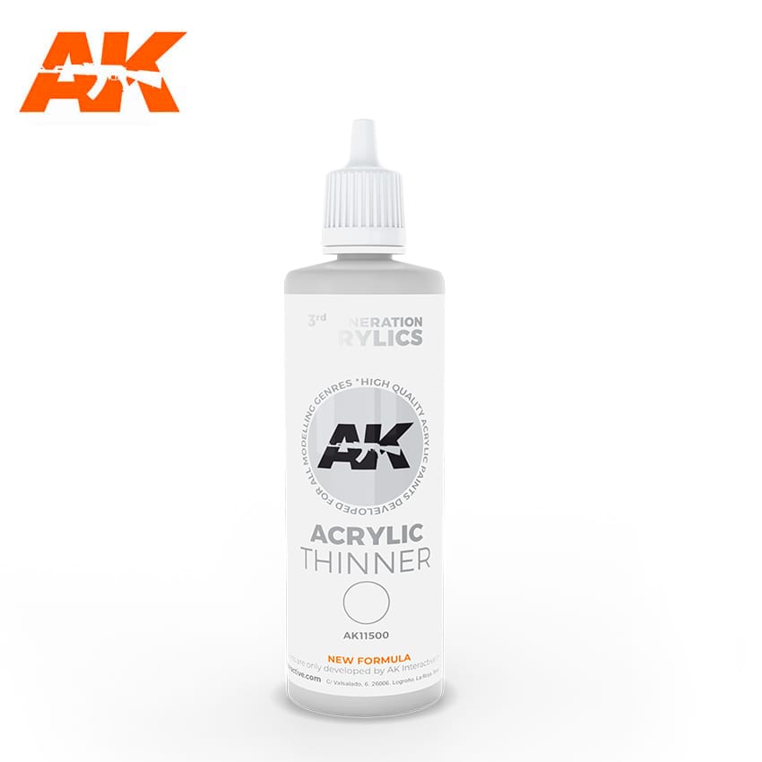 AK Interactive Auxiliaries - Acrylic Thinner 100ml