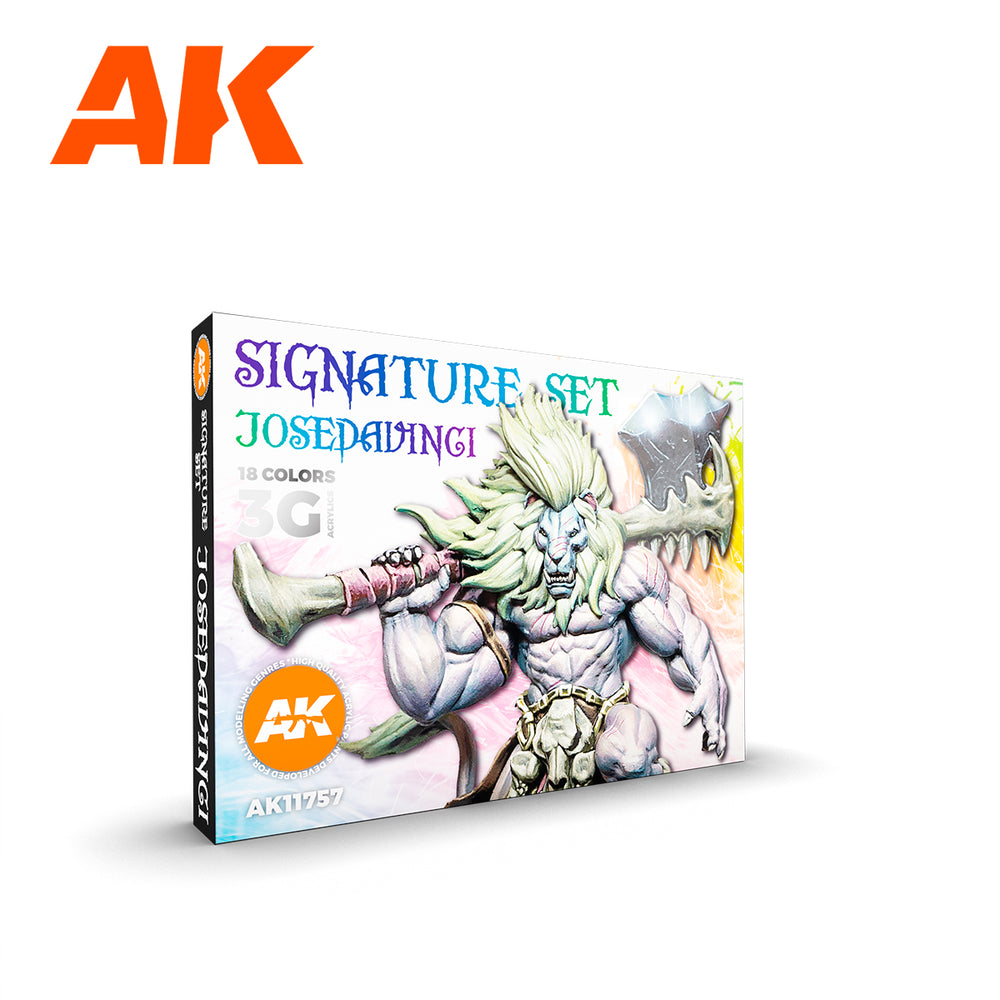 Ak Interactive 3Gen Sets - Signature Set - Jose davinci