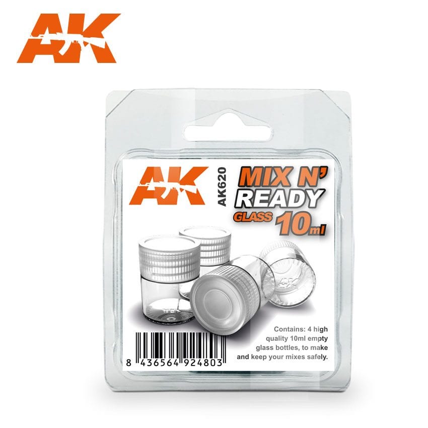 AK Interactive Complements - Mix & Ready Glass 10ml
