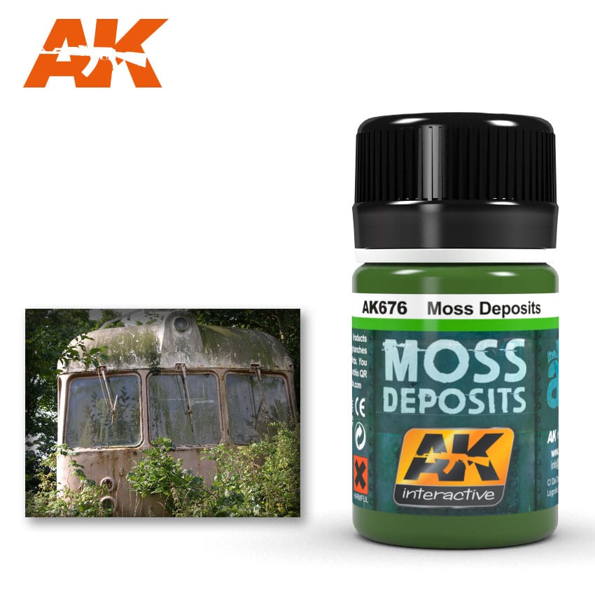 AK Interactive Weathering Products - Moss Deposit