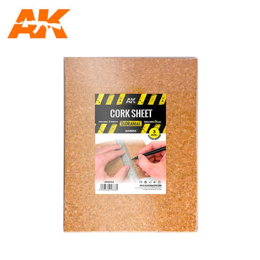 AK Interactive Building Materials - Cork Sheets Coarse Grained 200x300x3mm