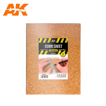 AK Interactive Building Materials - Cork Sheets Coarse Grained 200x290x6mm