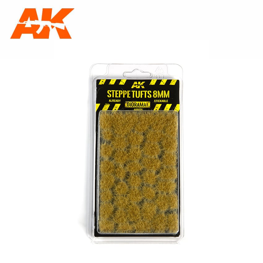 AK Interactive Vegetation - Steppe Tufts 8mm