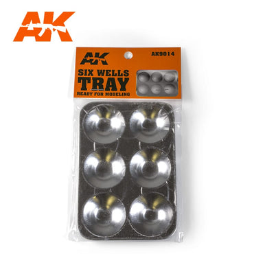 AK Interactive Complements - Six Wells Tray
