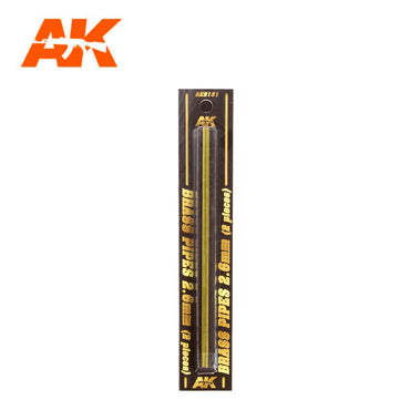 AK Interactive Building Materials - Brass Pipes 2.6mm (2)