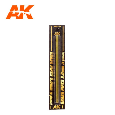 AK Interactive Building Materials - Brass Pipes 3.0mm (2)