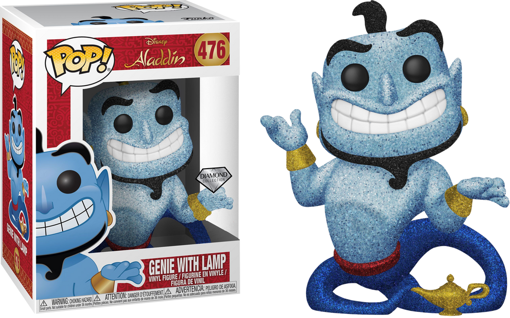 Genie with Lamp (Diamond Collection) #476 Aladdin Pop! Vinyl