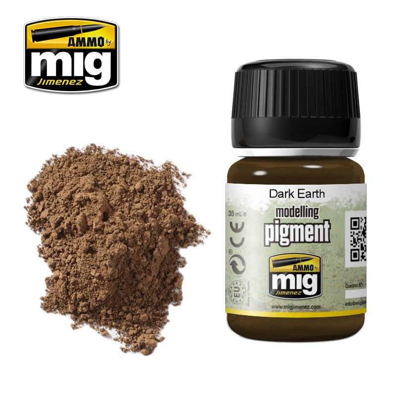 Ammo by MIG Pigments Dark Earth 35ml