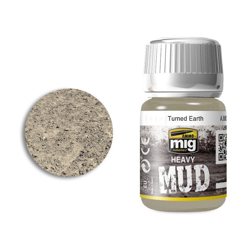 Ammo by MIG Enamel Textures Turned Earth 35ml