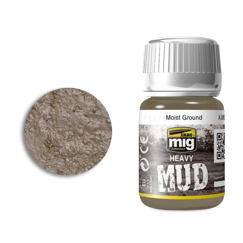 Ammo by MIG Enamel Textures Moist Ground 35ml