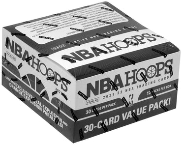 NBA Panini 2021-22 Hoops Basketball Value Pack Box