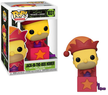 Jack-In-The -Box Homer #1031 The Simpsons Treehouse Of Horror Pop! Vinyl