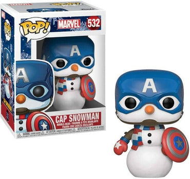Cap Snowman #532 Marvel Funko Pop! Vinyl