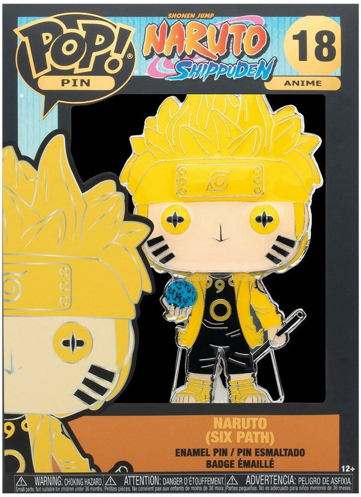 Naruto (Six Path) #18 Naruto Shippuden Funko Pop! Enamal Pin