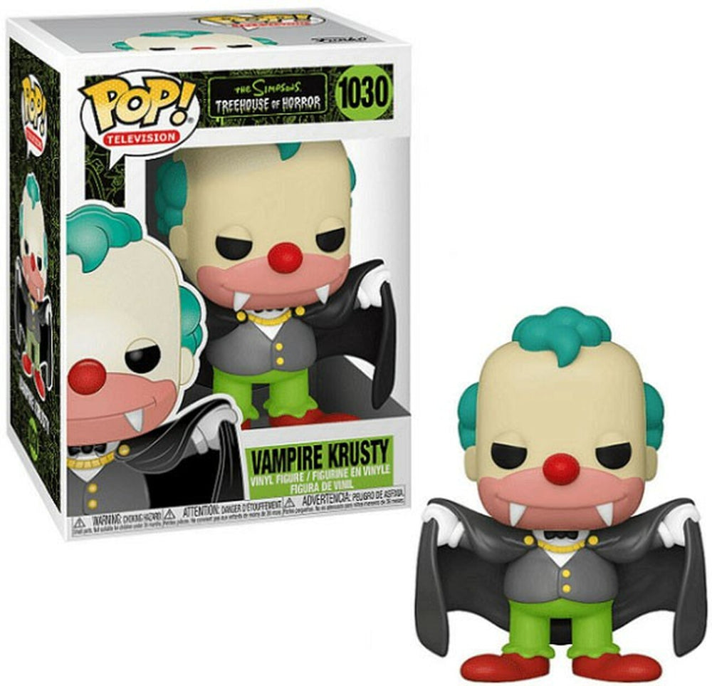 Vampire Krusty #1030 The Simpsons Treehouse Of Horror Pop! Vinyl