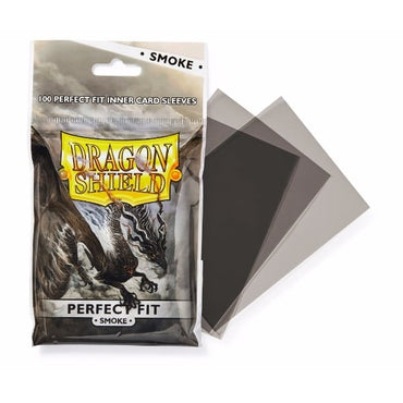 Sleeves - Dragon Shield - Perfect Fit Inner Sleeves 100/pack Smoke