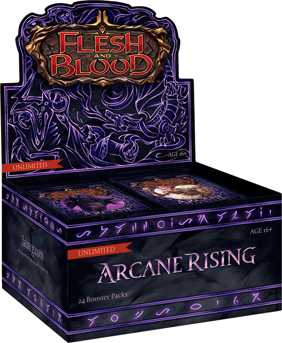Flesh and Blood Arcane Rising UNLIMITED Booster Display (24)