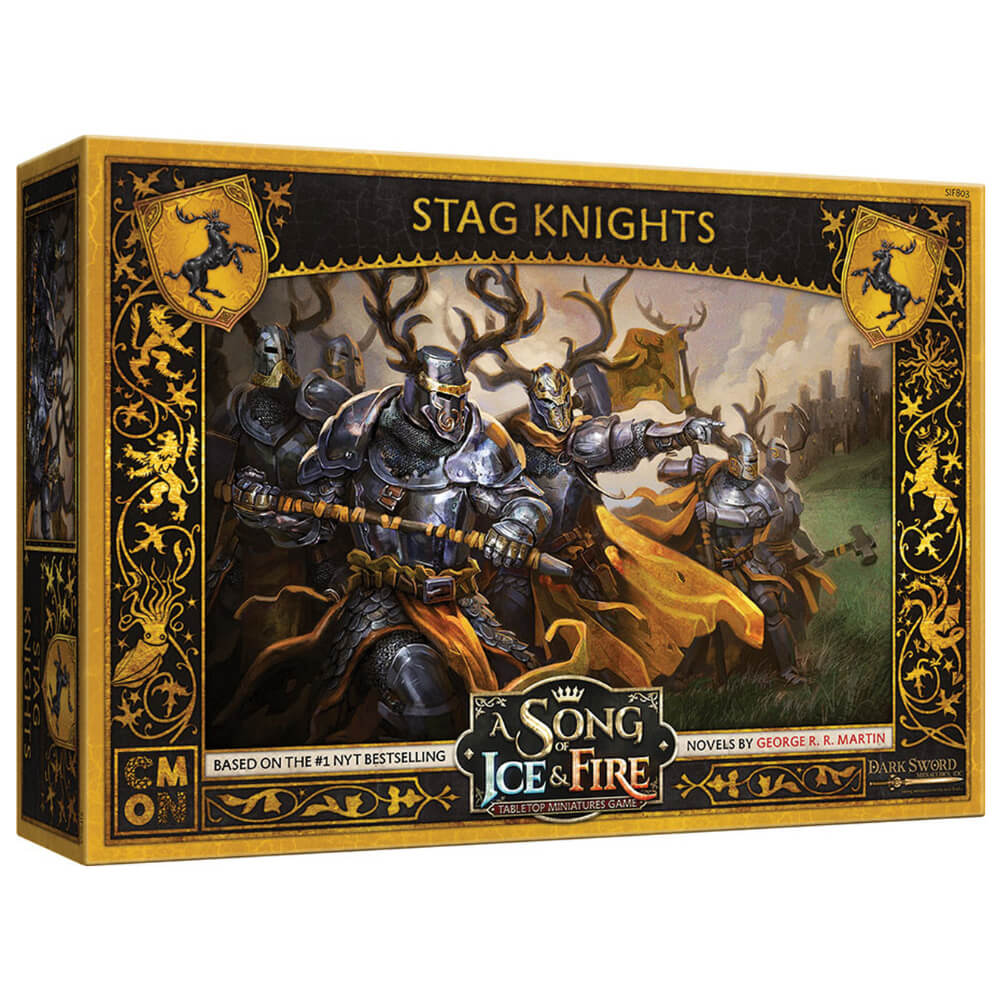 A Song of Ice and Fire Baratheon Stag Knights