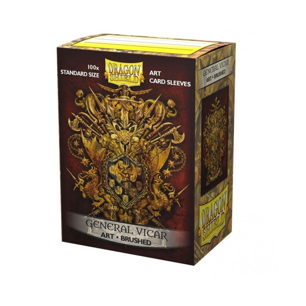Sleeves - Dragon Shield - Box 100 - MATTE Art - Brushed Art General Vicar