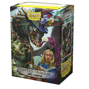 Sleeves - Dragon Shield - Box 100 - MATTE Art - Easter Dragon 2021