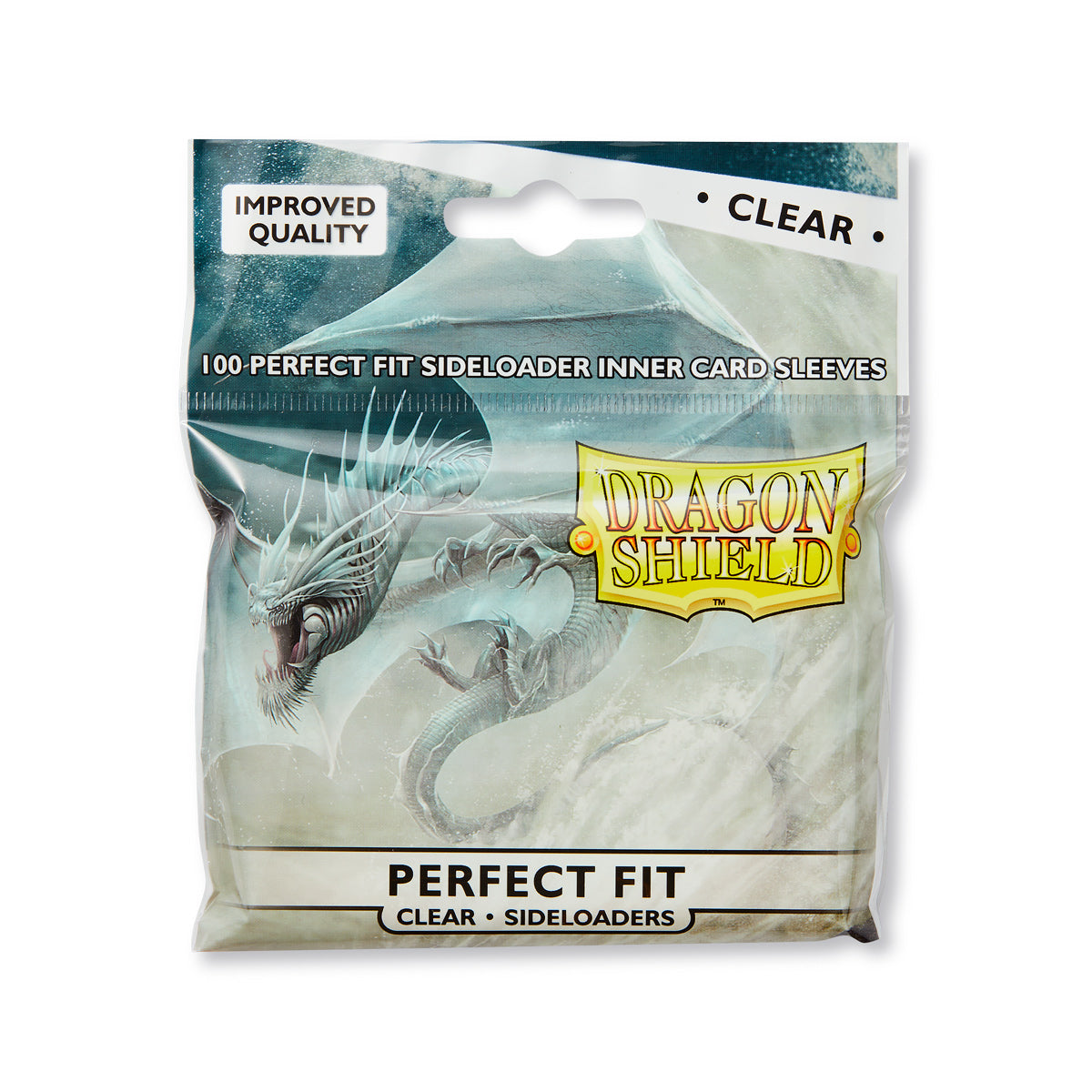 Sleeves - Dragon Shield - Perfect Fit  Inner Sleeves SIDELOADER 100/pack Clear