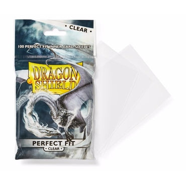 Sleeves - Dragon Shield - Perfect Fit Inner Sleeves 100/pack Clear