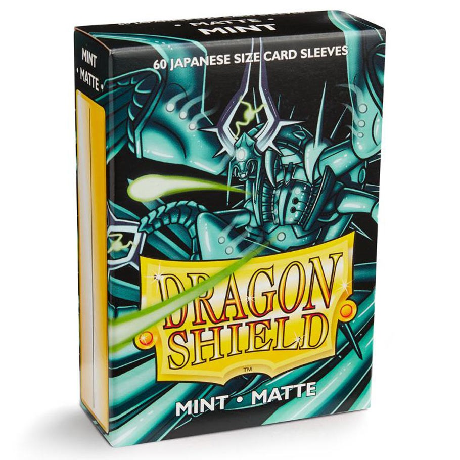 Sleeves - Dragon Shield Japanese - Box 60 - Mint Matte