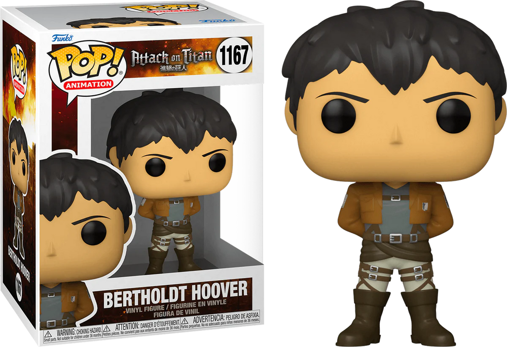 Bertholdt Hoover #1167 Attack on Titan Pop! Vinyl