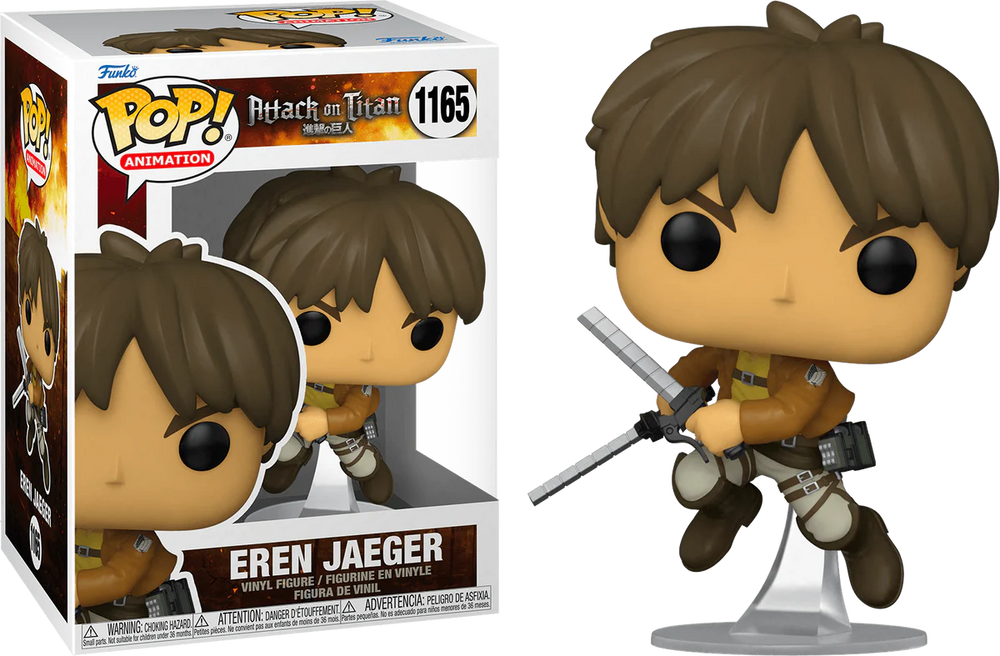 Eren Jaeger #1165 Attack on Titan Pop! Vinyl