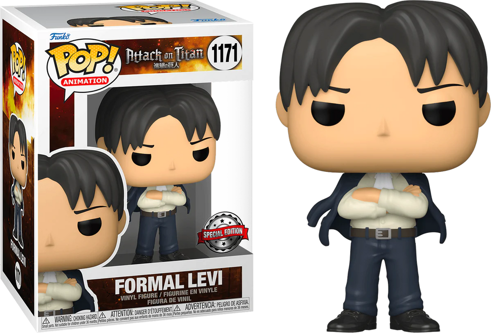 Formal Levi (Special Edition) #1171 Attack on Titan Pop! Vinyl
