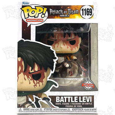 Battle Levi (Special Edition) #1169 Attack on Titan Pop! Vinyl