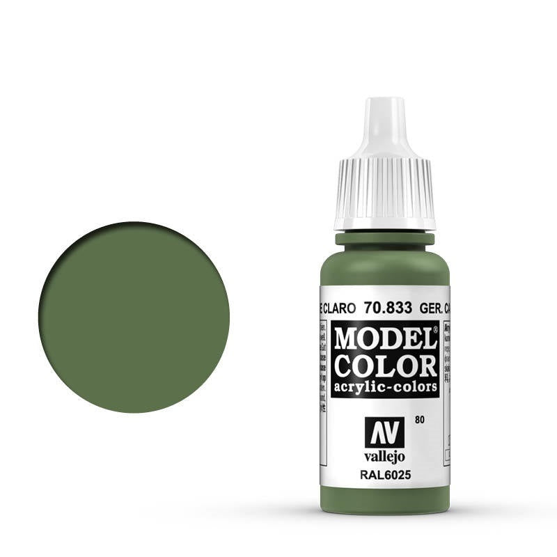 Vallejo Model Colour - German Cam Light Green 17 ml