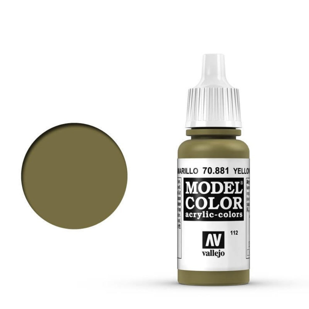 Vallejo Model Colour - Green Yellow 17 ml